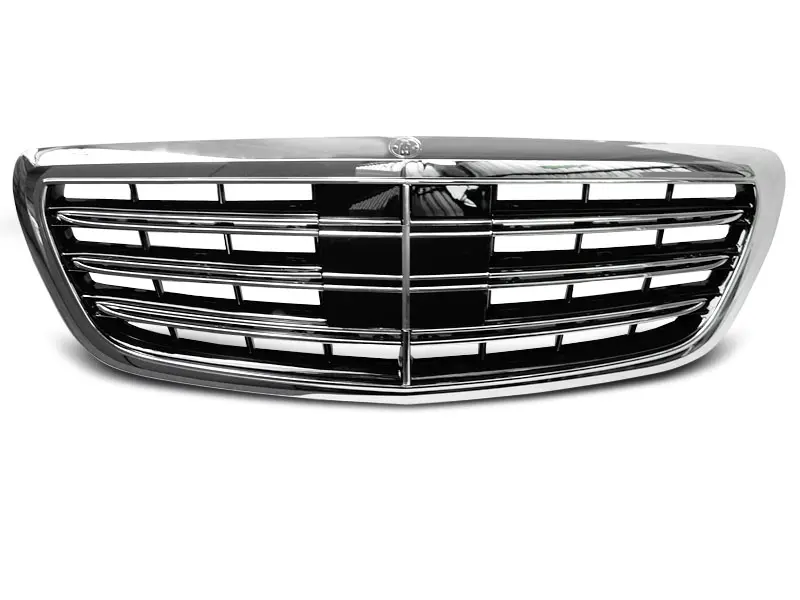 Grill Mercedes-Benz S (W222) 2013 - 2017 | SPORT CHROMESTYLE – bilde 3