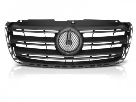 Grill Mercedes-Benz Sprinter III (W907, W910) 2018 -> | SPORT MATT BLACK – bilde 2