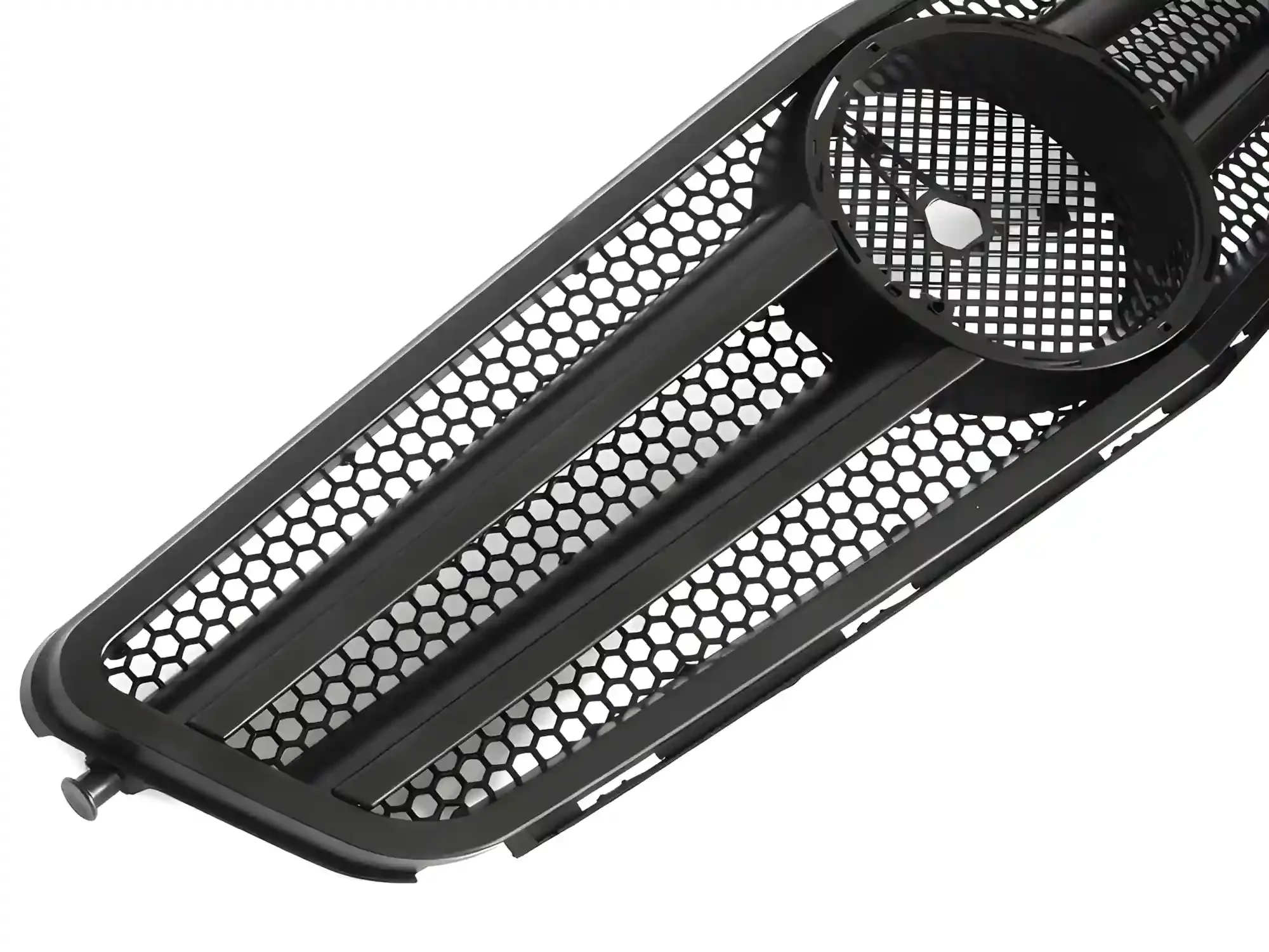 Grill Mercedes C-Class (W204 / S204) 2007 – 2014 │ Sportsgrill CL-stil - matt svart – bilde 3