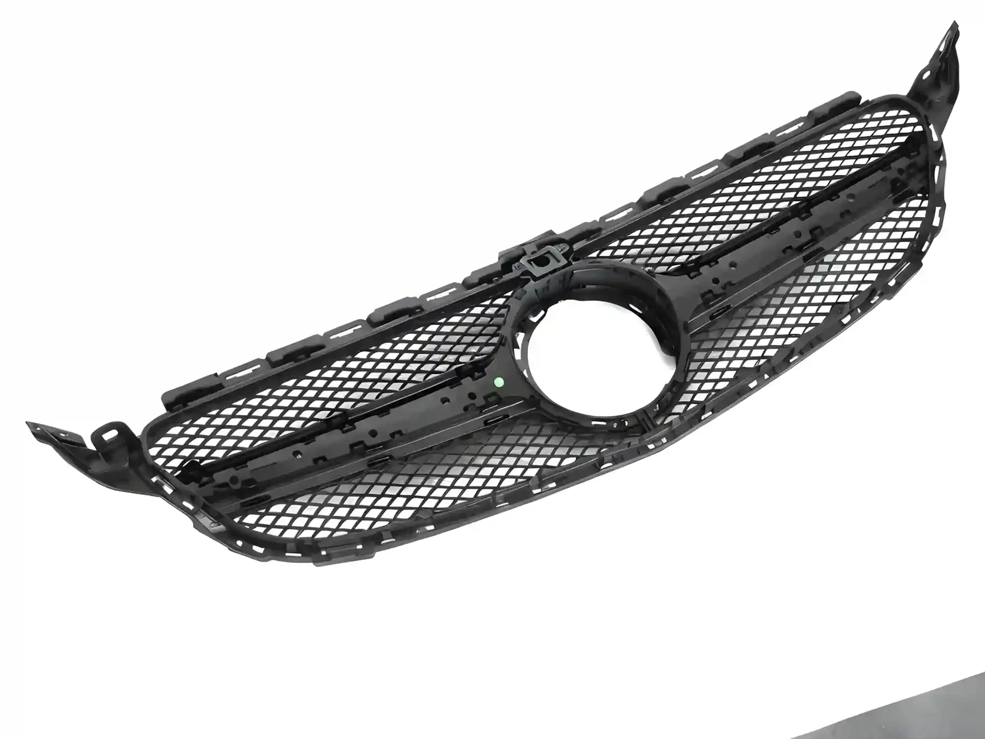 Grill Mercedes C-Class (W205 / S205 / C205 / A205) 2018 – 2023 │ Sportsgrill GT-stil - svart høyglans – bilde 5