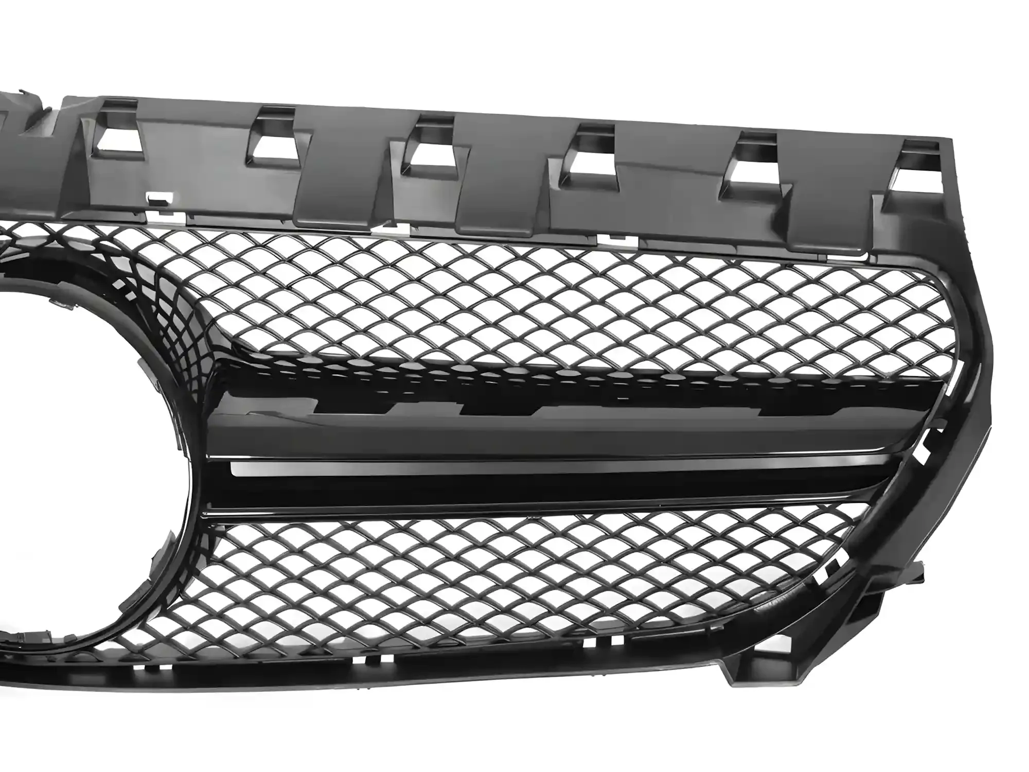 Grill Mercedes CLA (W117) 2013 - 2019 │ Sportsgrill GT-stil - svart høyglans – bilde 3