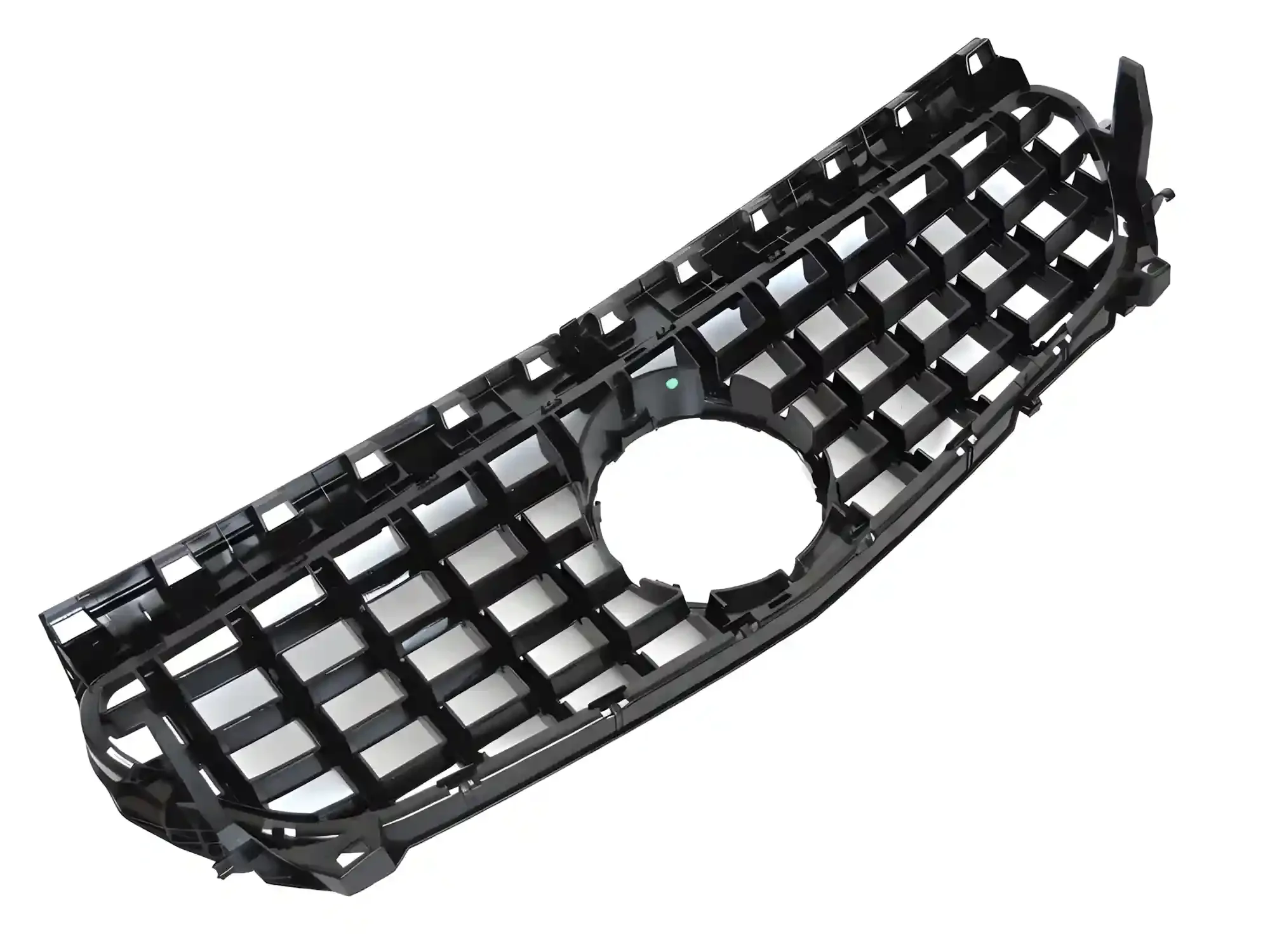 Grill Mercedes CLA (W117) 2013 – 2019 │ Sportsgrill GT-stil - svart høyglans – bilde 4