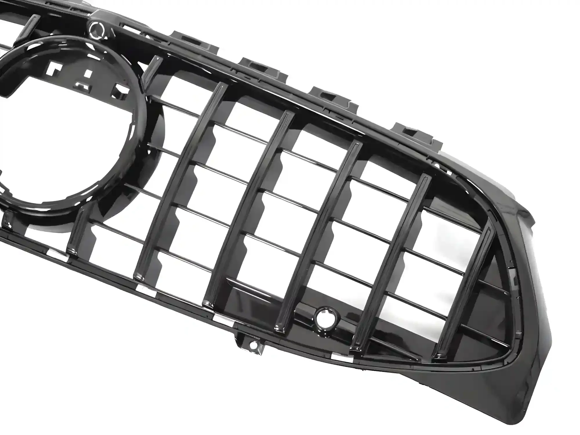 Grill Mercedes CLA (W118) 2019 - 2023 │ Sportsgrill GT-stil - svart høyglans PDC – bilde 3