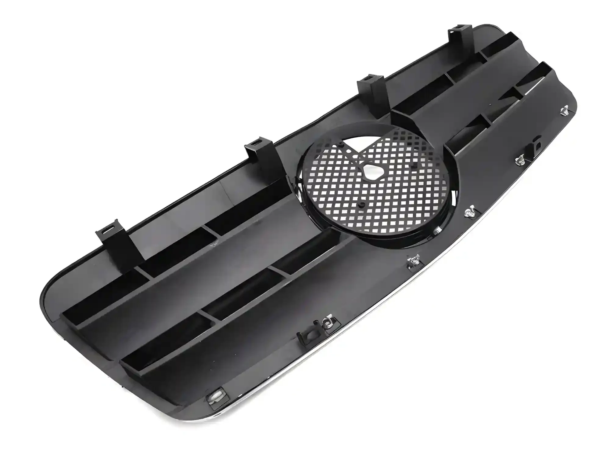 Grill Mercedes CLK (W208) 1997 - 2002 │ Sportsgrill CL-stil - svart høyglans / krom – bilde 4