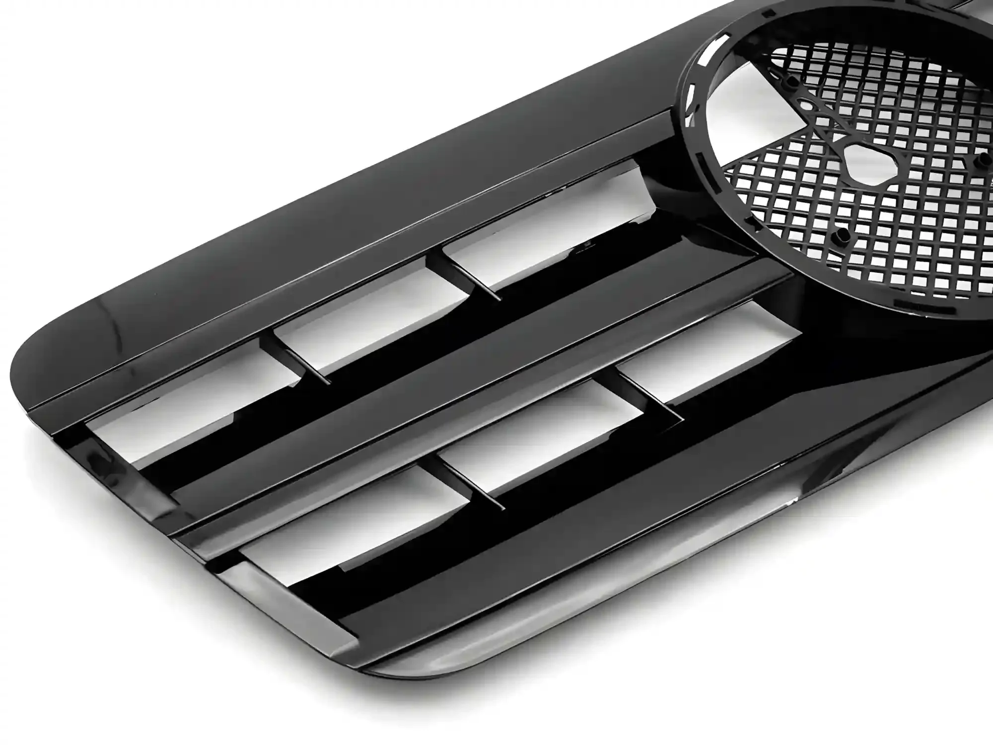 Grill Mercedes CLK (W208) 1997 - 2003 │ Sportsgrill CL-stil - svart høyglans – bilde 3
