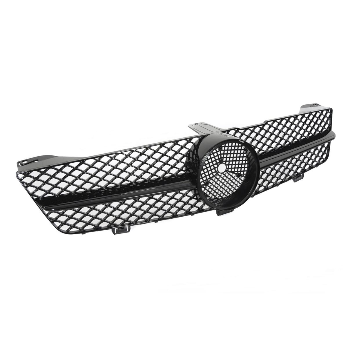 Grill Mercedes CLS (C219) Facelift 2008 - 2010 │ Sportsgrill SL-stil - svart høyglans