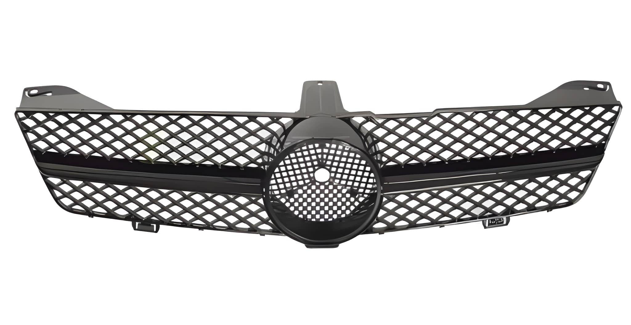 Grill Mercedes CLS (C219) Facelift 2008 - 2010 │ Sportsgrill SL-stil - svart høyglans – bilde 3