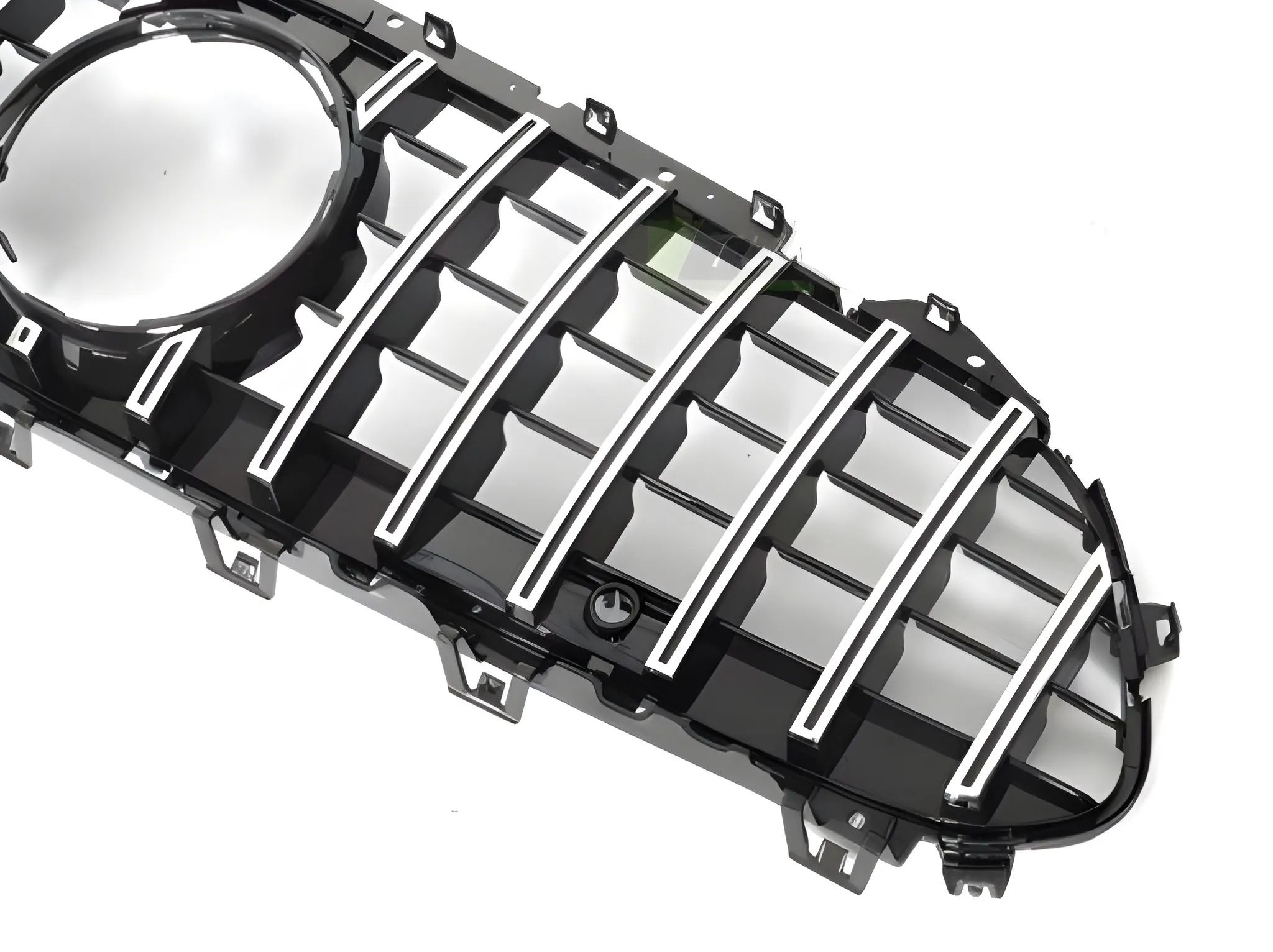 Grill Mercedes CLS (C257) 2018 - 2023 │ Sportsgrill panamericana - svart høyglans / krom PDC – bilde 2