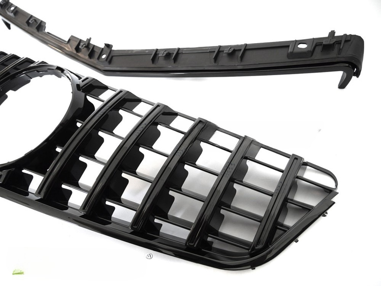 Grill Mercedes E (C207 / A207) 2009 – 2013 │ Sportsgrill GT-stil - svart høyglans – bilde 3