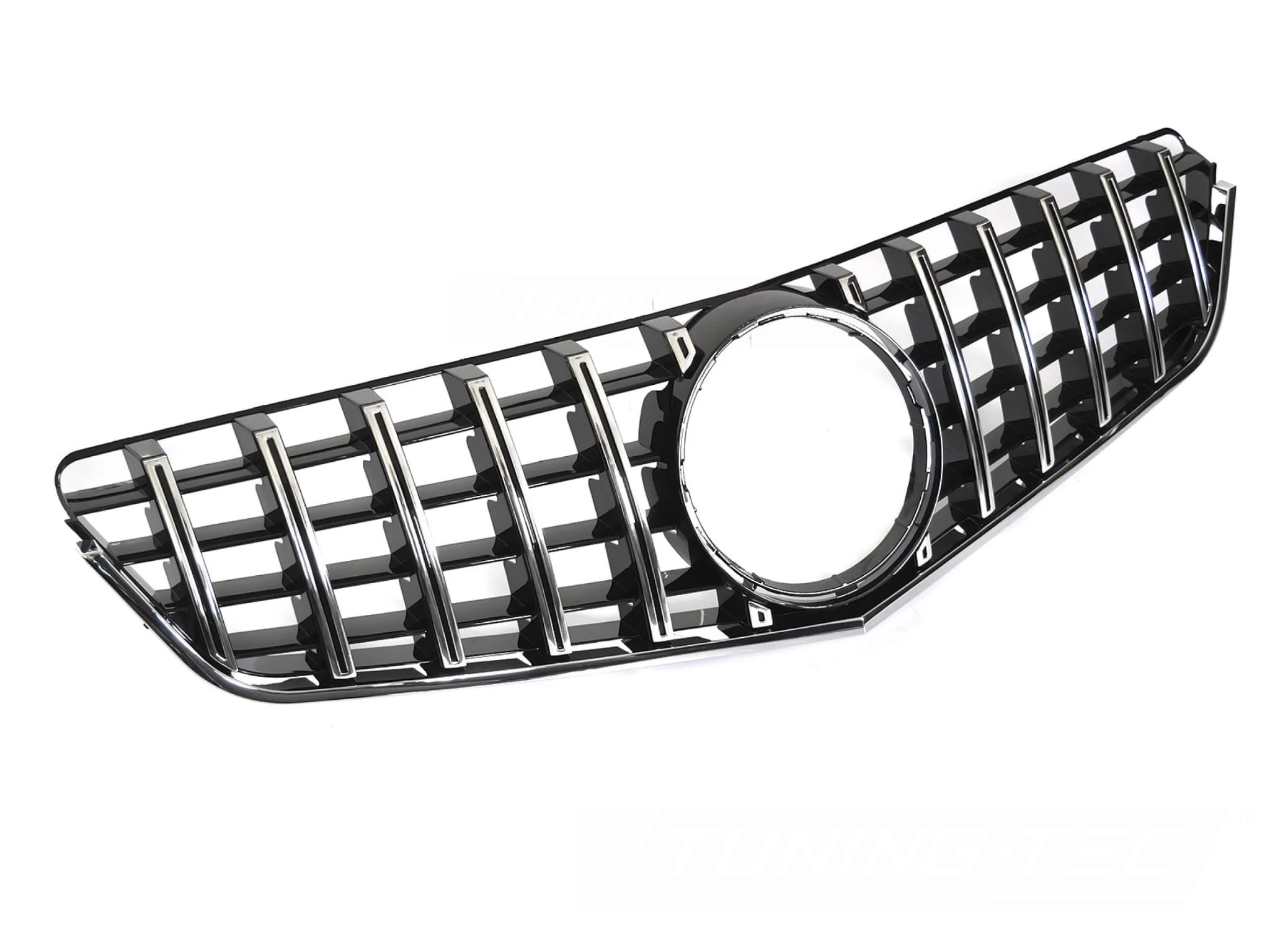 Grill Mercedes E-Class (C207 / A207) 2009 - 2013 │ Sportsgrill panamericana - svart høyglans / krom