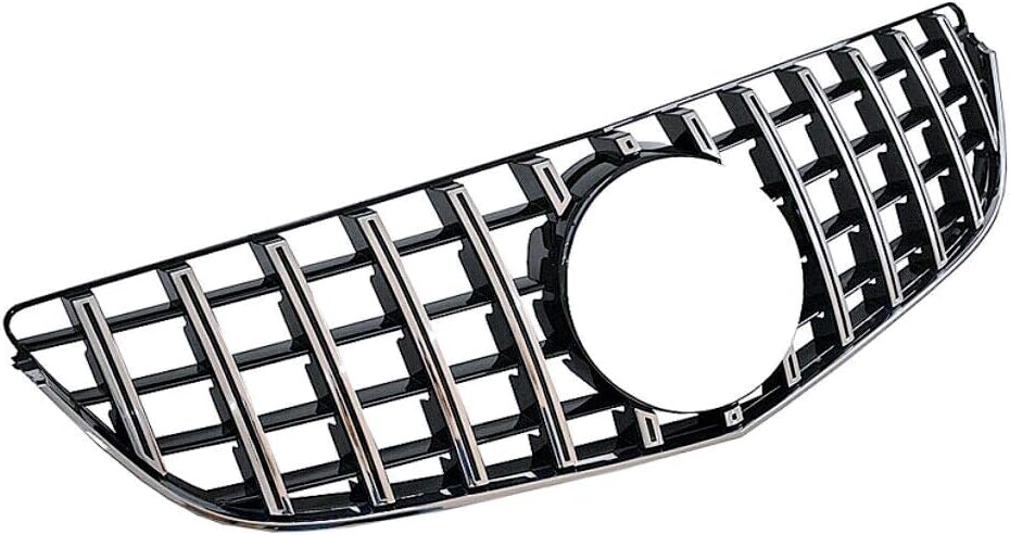 Grill Mercedes E-Class (C207 / A207) Facelift 2013 - 2017 │ Sportsgrill panamericana - svart høyglans / krom