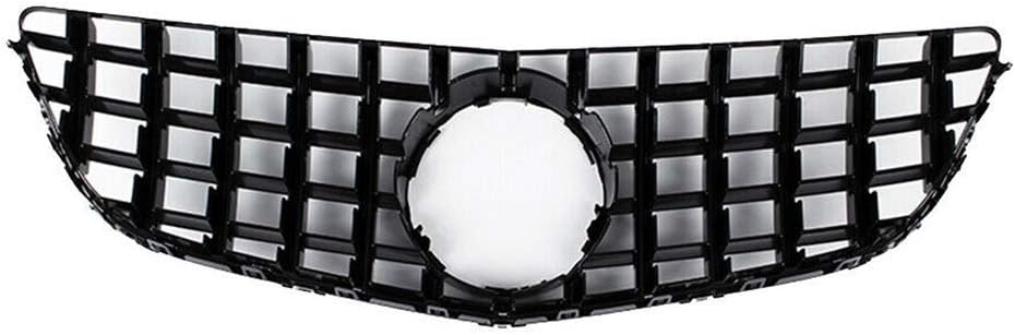 Grill Mercedes E-Class (C207 / A207) Facelift 2013 - 2017 │ Sportsgrill panamericana - svart høyglans / krom – bilde 3