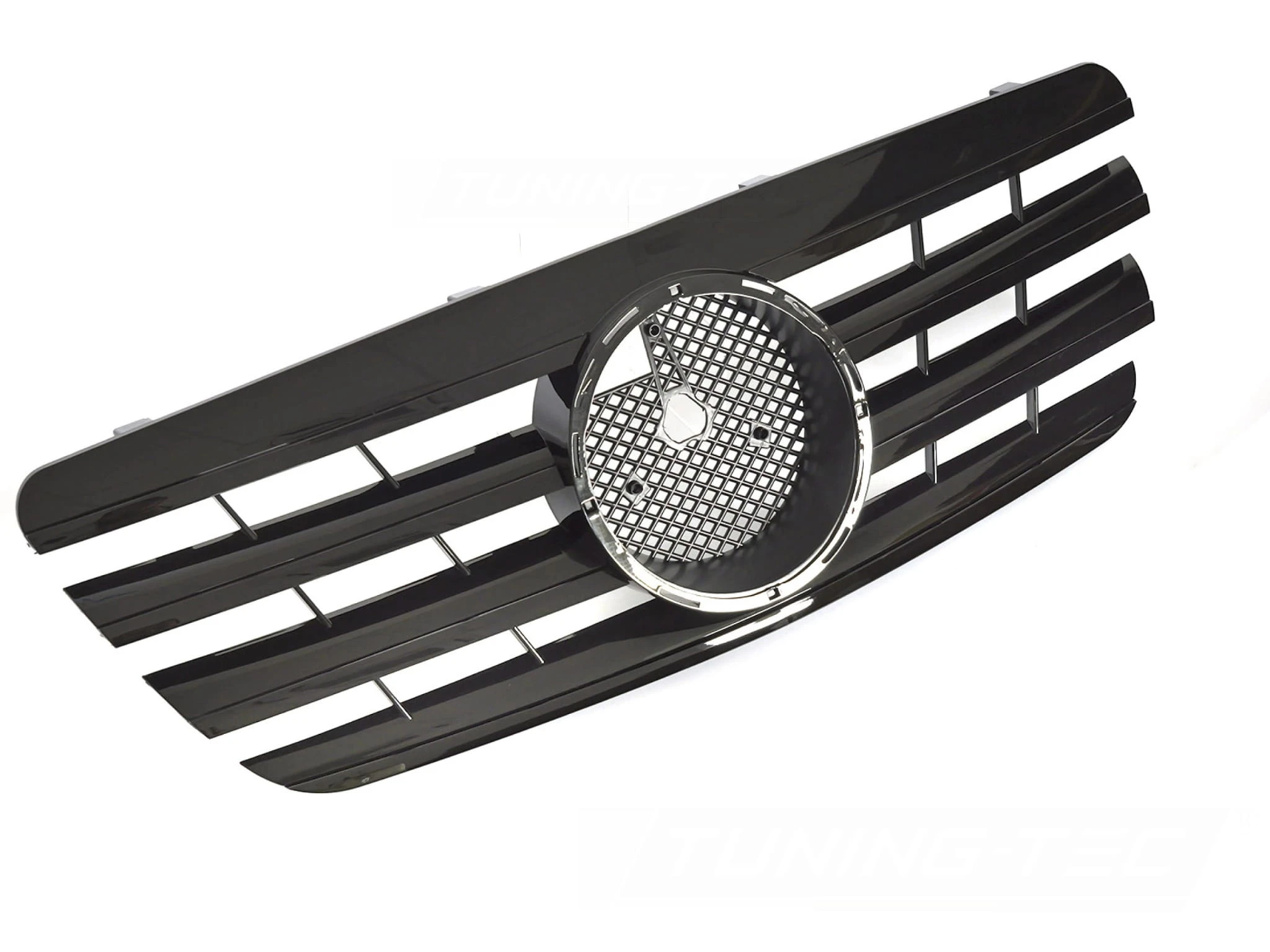 Grill Mercedes E-Class (W210 / S210) Facelift 1999 - 2003 │ Sportsgrill CL-stil - svart høyglans