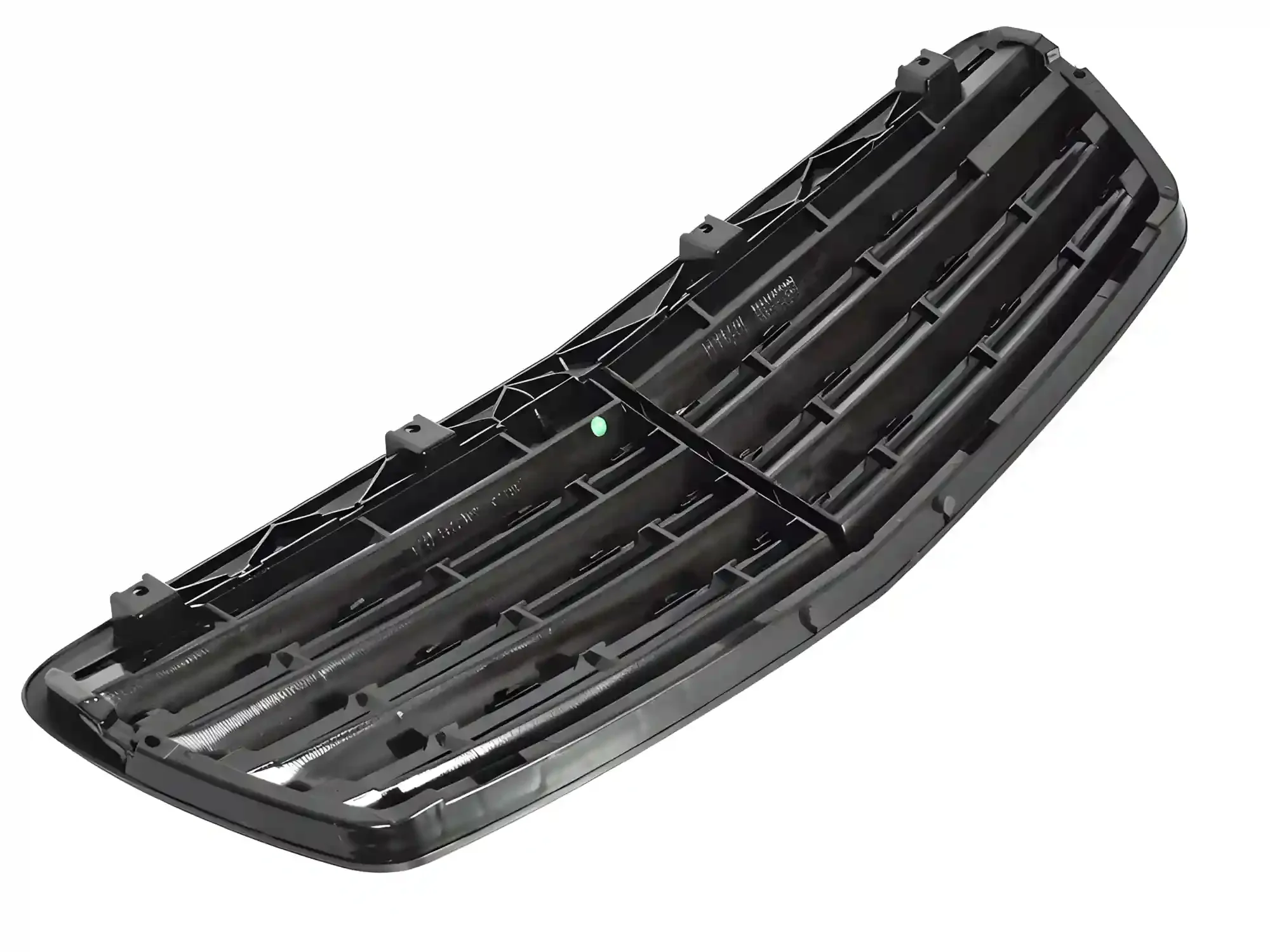 Grill Mercedes E-Class (W211 / S211) 2002 - 2006 │ Sportsgrill - svart høyglans – bilde 4