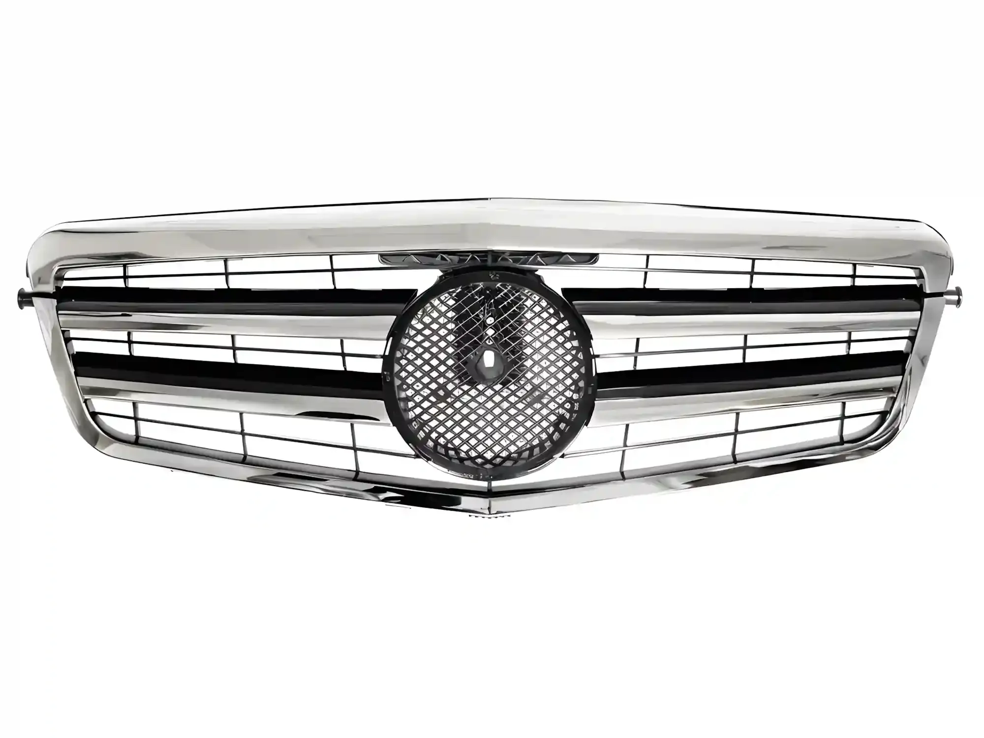 Grill Mercedes E-Class (W212 / S212) 2009 - 2013 │ Sportsgrill CL-stil - svart / krom – bilde 2