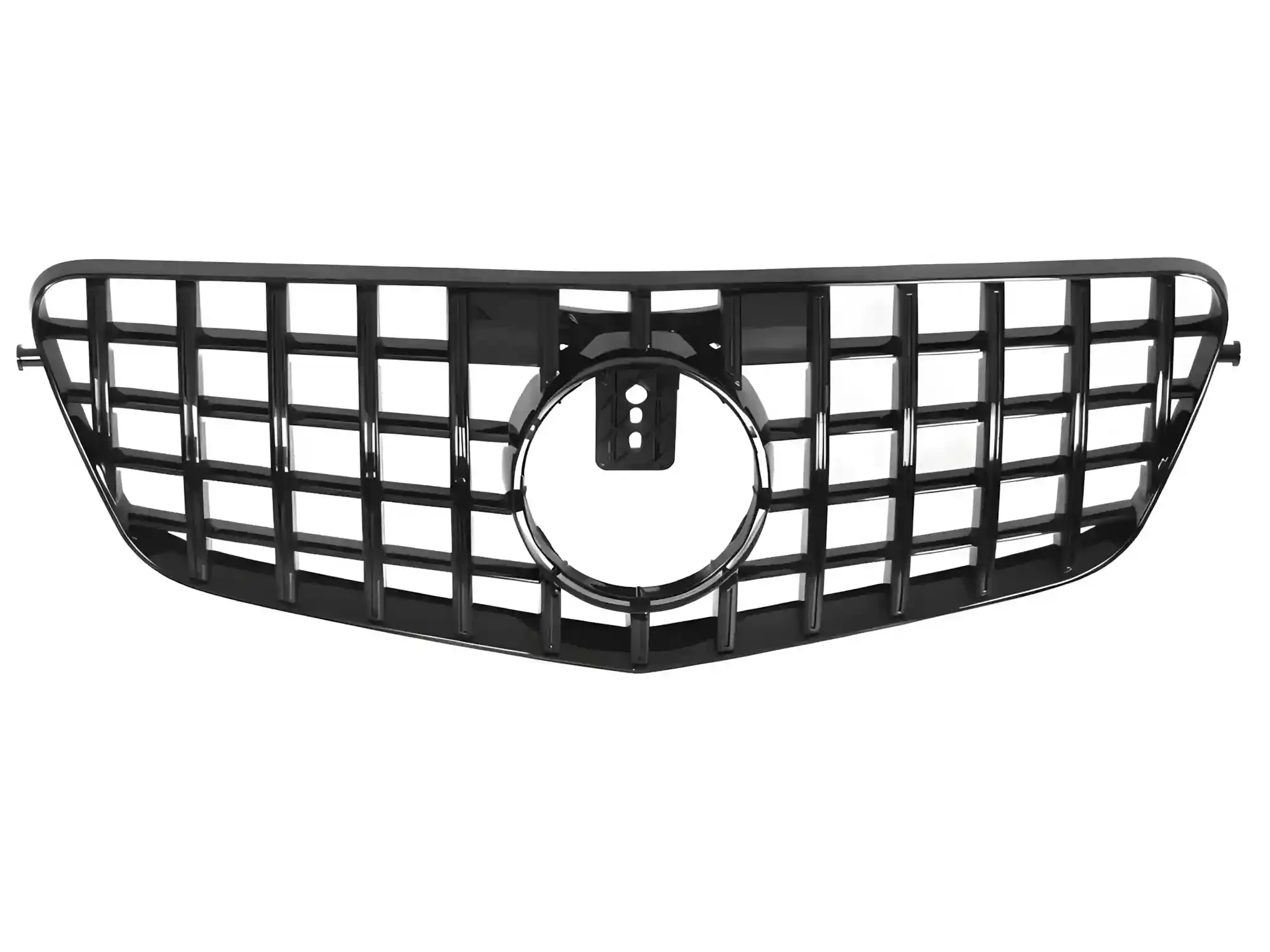 Grill Mercedes E-Class (W212 / S212) 2009 - 2013 │ Sportsgrill GT-stil - svart høyglans – bilde 2