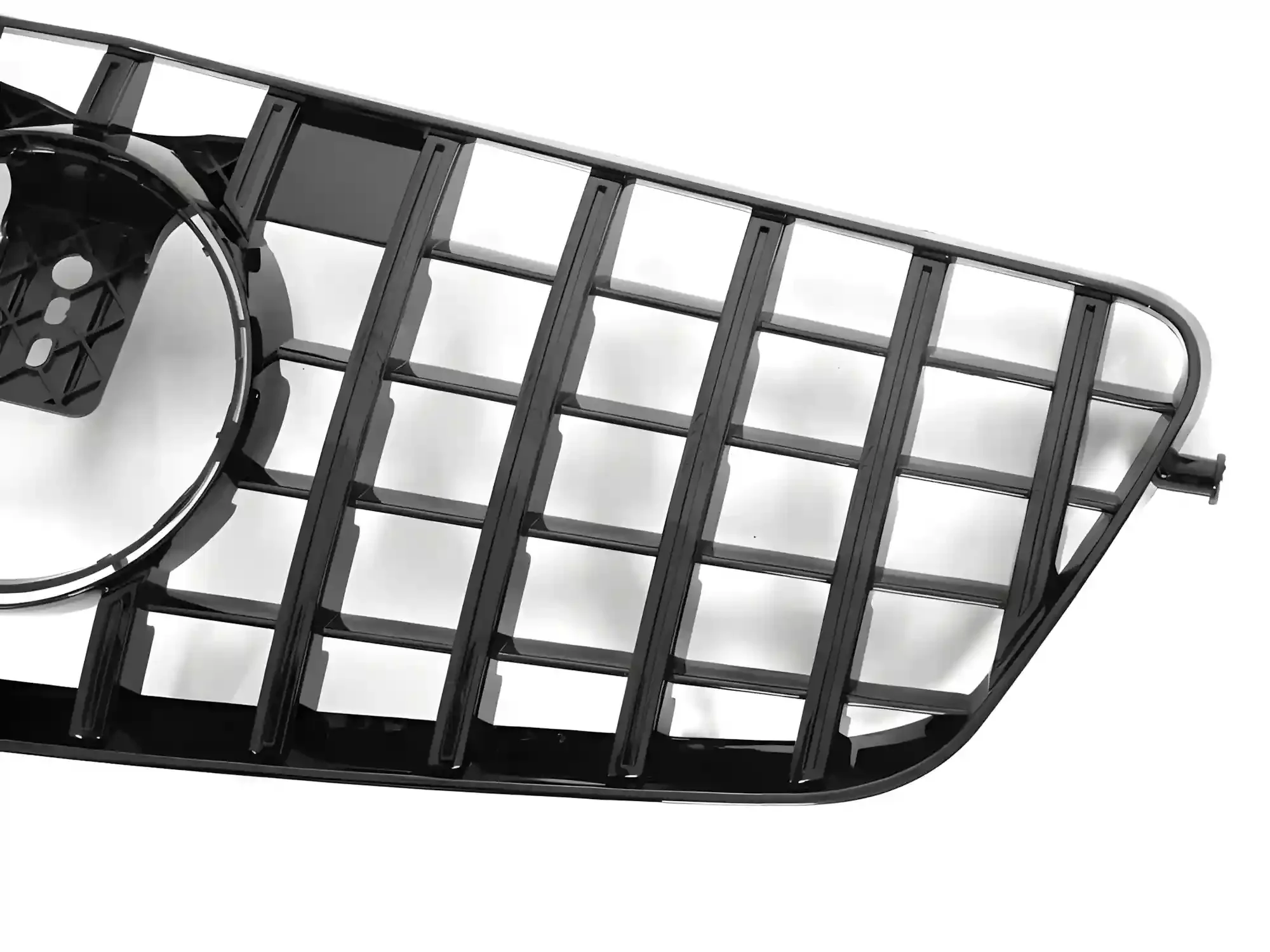 Grill Mercedes E-Class (W212 / S212) 2009 - 2013 │ Sportsgrill GT-stil - svart høyglans – bilde 3
