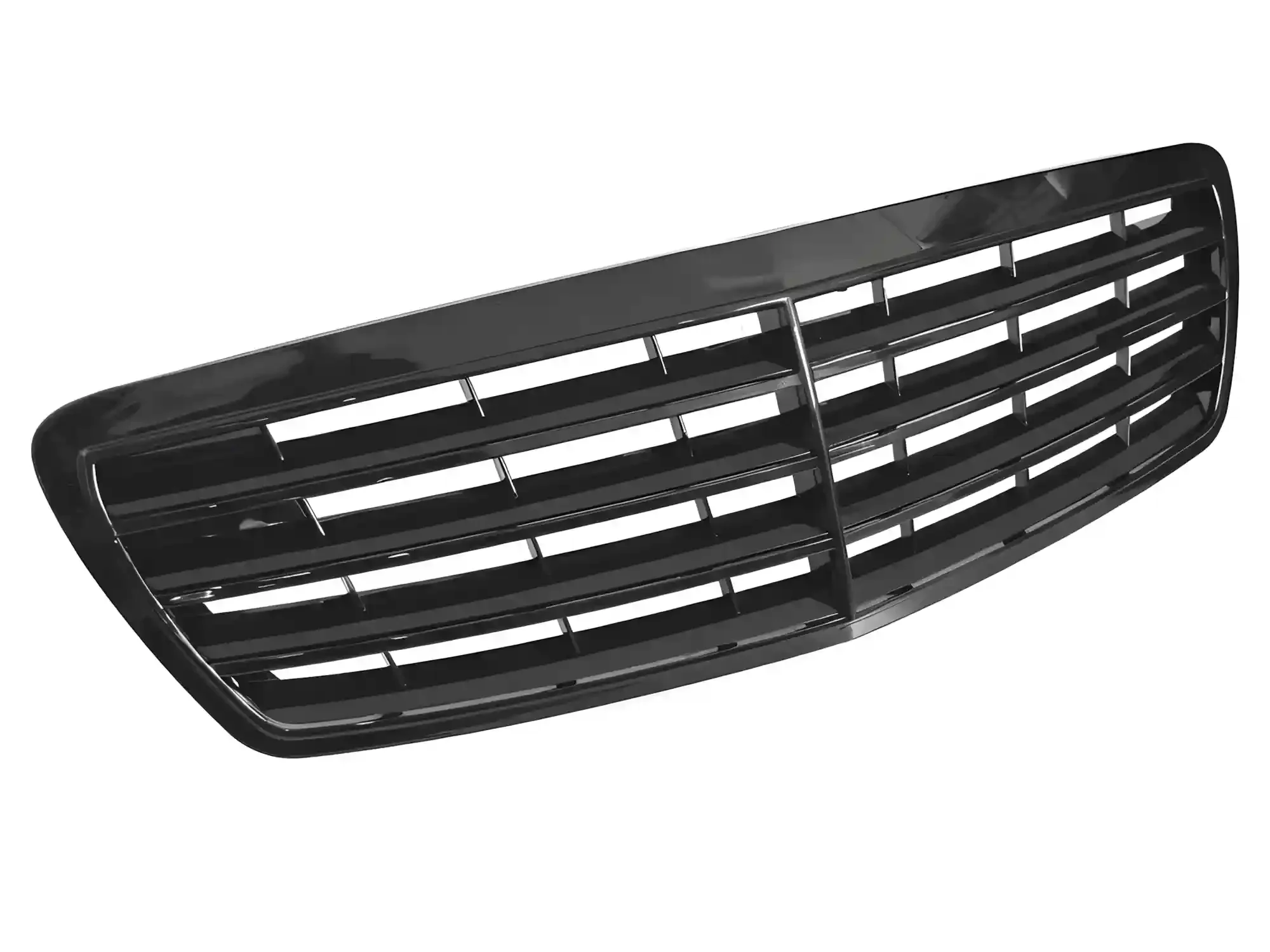 Grill Mercedes E-Class (W212 / S212) Facelift 2013 - 2016 │ Sportsgrill panamericana - svart høyglans / krom