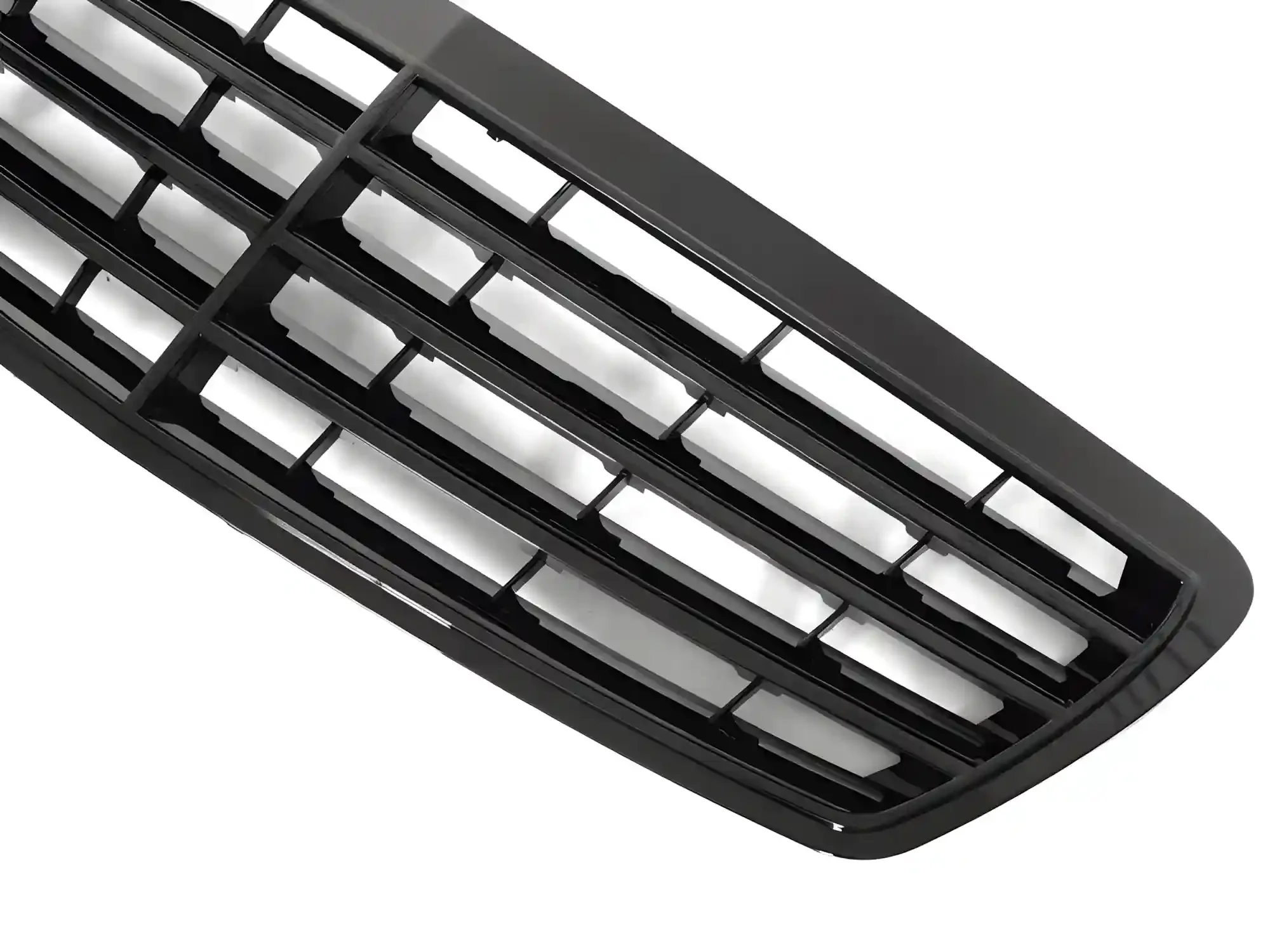 Grill Mercedes E-Class (W212 / S212) Facelift 2013 - 2016 │ Sportsgrill panamericana - svart høyglans / krom – bilde 3