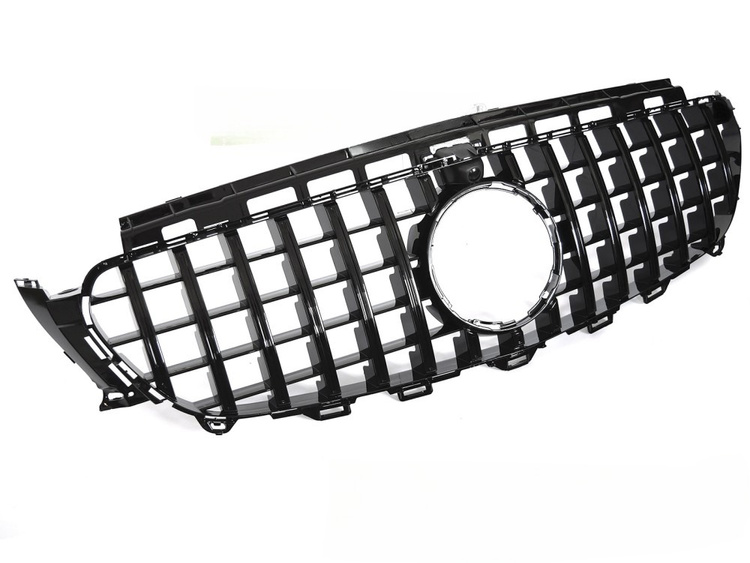 Grill Mercedes E (W213 / S213) 2016 – 2019 │ Sportsgrill GT-stil - svart høyglans