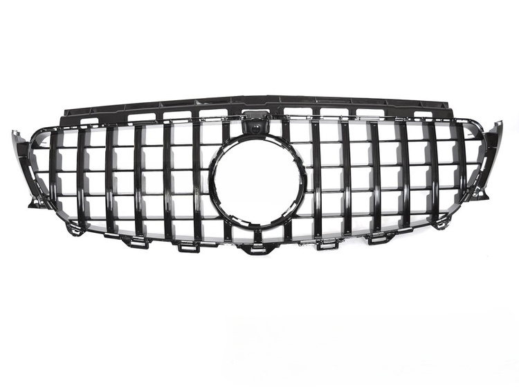 Grill Mercedes E (W213 / S213) 2016 – 2019 │ Sportsgrill GT-stil - svart høyglans – bilde 2