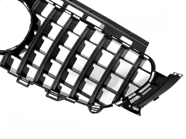 Grill Mercedes E (W213 / S213) 2016 – 2019 │ Sportsgrill GT-stil - svart høyglans – bilde 3