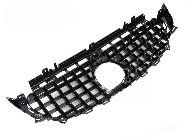 Grill Mercedes E (W213 / S213) 2016 – 2019 │ Sportsgrill GT-stil - svart høyglans – bilde 4