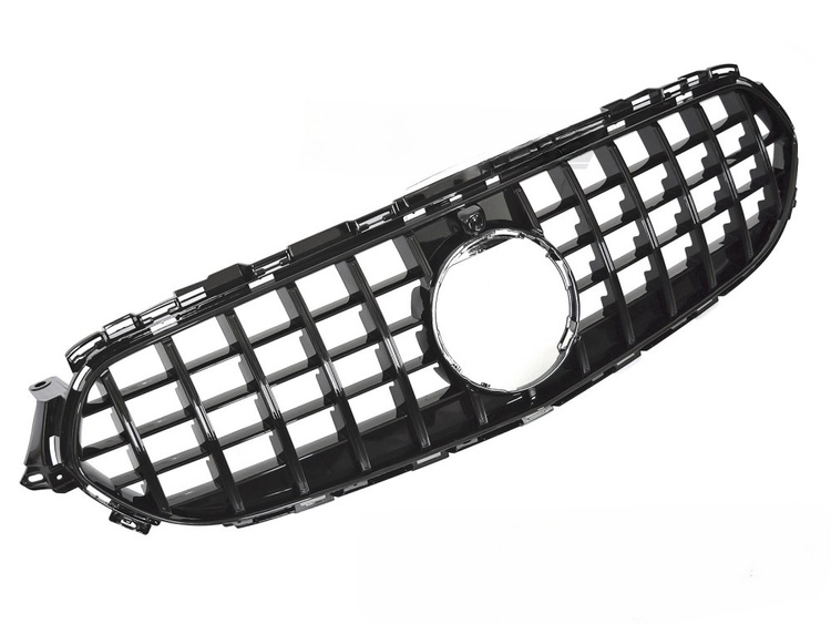 Grill Mercedes E (W213 / S213) Facelift 2020 – 2023 │ Sportsgrill GT-stil - svart høyglans