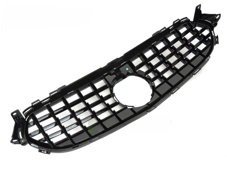 Grill Mercedes E (W213 / S213) Facelift 2020 – 2023 │ Sportsgrill GT-stil - svart høyglans – bilde 4