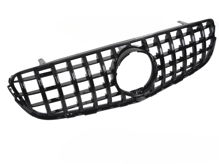Grill Mercedes GLC (W253) 2015 – 2018 │ Sportsgrill GT-stil - svart høyglans