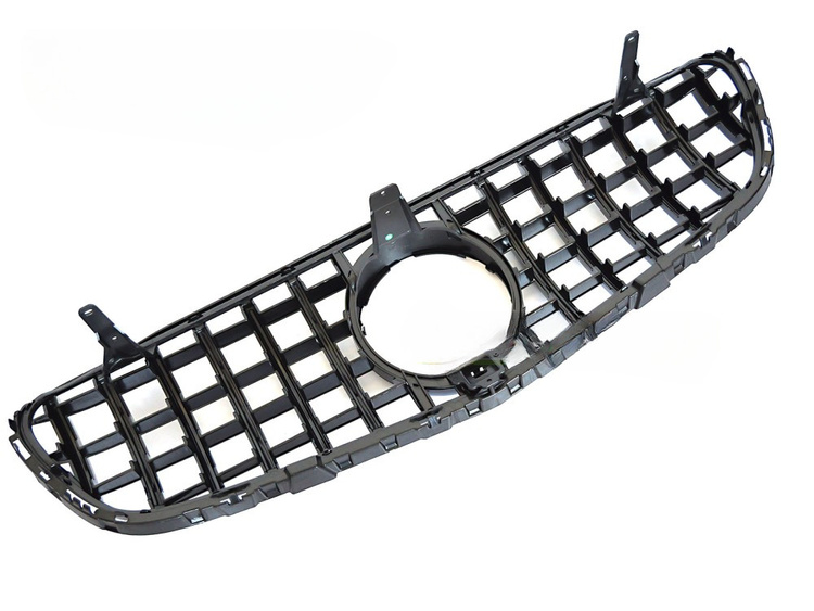 Grill Mercedes GLC (W253) 2015 – 2018 │ Sportsgrill GT-stil - svart høyglans – bilde 4