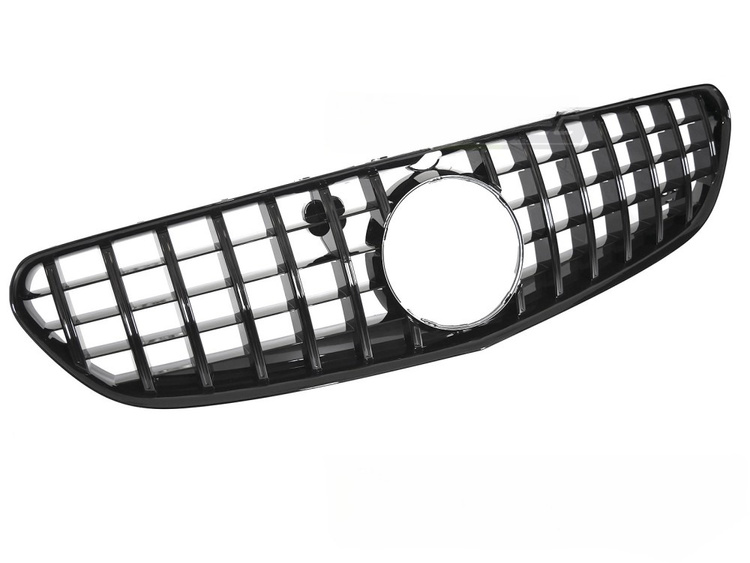 Grill Mercedes S (C217 / A217) 2014 – 2020 │ Sportsgrill GT-stil - svart høyglans