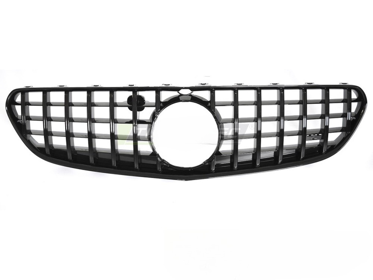 Grill Mercedes S (C217 / A217) 2014 – 2020 │ Sportsgrill GT-stil - svart høyglans – bilde 2
