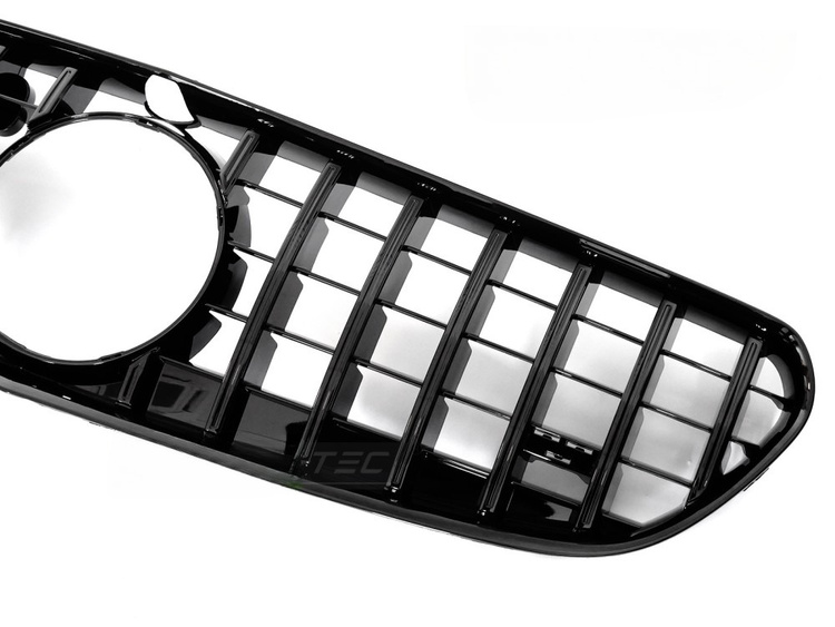 Grill Mercedes S (C217 / A217) 2014 – 2020 │ Sportsgrill GT-stil - svart høyglans – bilde 3