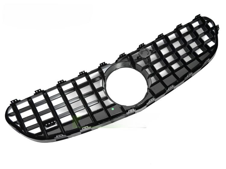 Grill Mercedes S (C217 / A217) 2014 – 2020 │ Sportsgrill GT-stil - svart høyglans – bilde 4