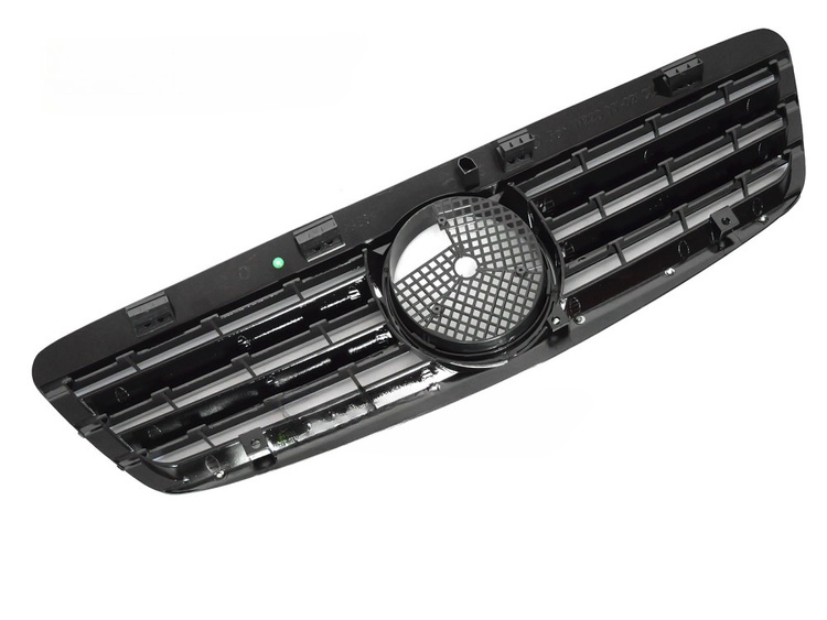 Grill Mercedes S-Class (W220) 1998 - 2002 │ Sportsgrill CL-stil - svart høyglans / krom – bilde 4