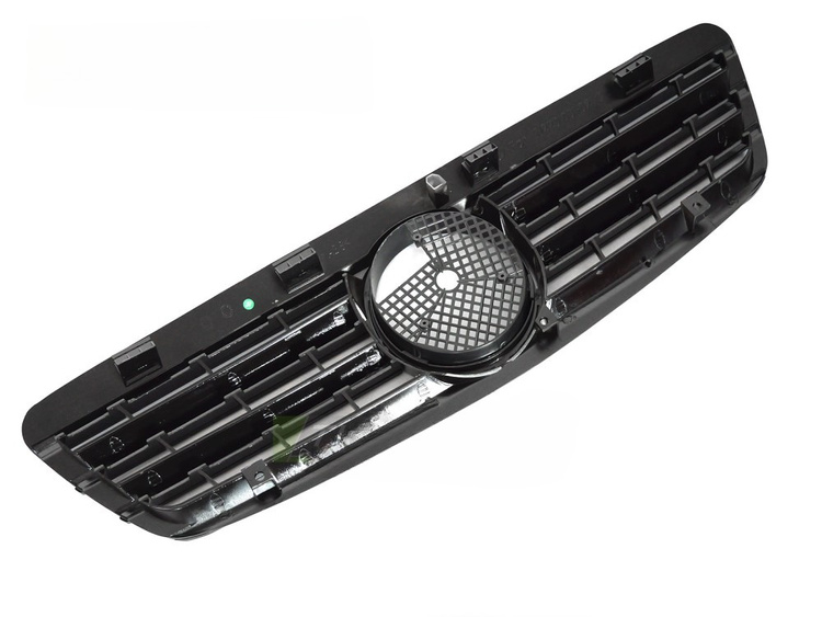 Grill Mercedes S-Class (W220) 1998 - 2002 │ Sportsgrill CL-stil - svart høyglans – bilde 4
