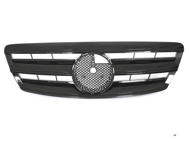 Grill Mercedes S-Class (W220) 2002 - 2006 │ Sportsgrill CL-stil - svart høyglans – bilde 2