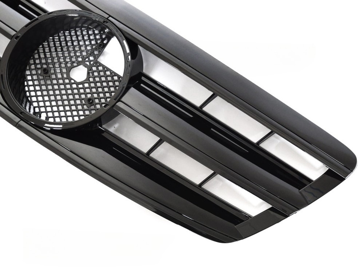 Grill Mercedes S-Class (W220) 2002 - 2006 │ Sportsgrill CL-stil - svart høyglans – bilde 3