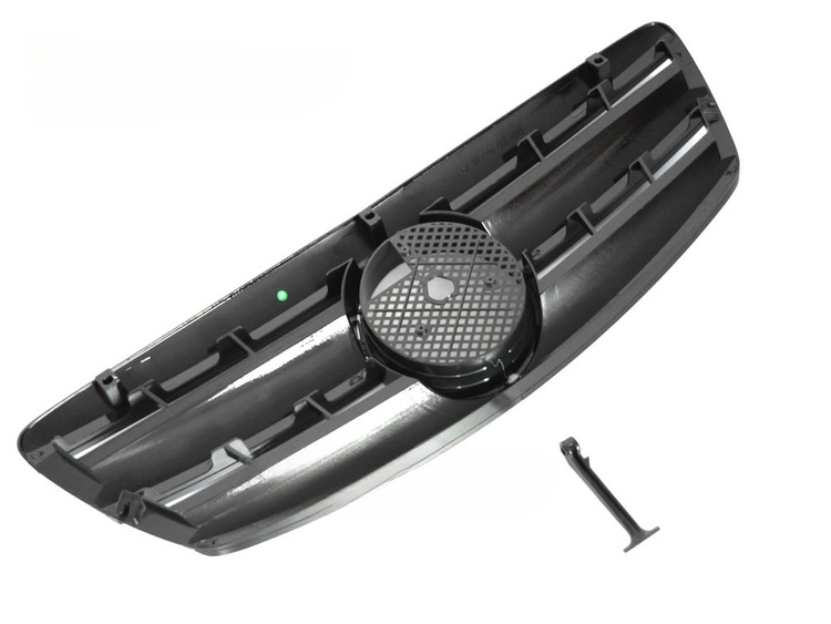 Grill Mercedes S-Class (W220) 2002 - 2006 │ Sportsgrill CL-stil - svart høyglans – bilde 4