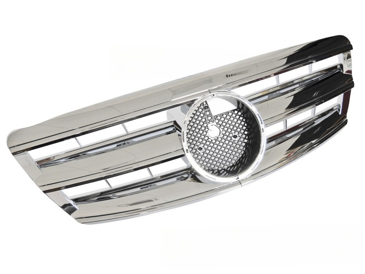 Grill Mercedes S-Class (W220) Facelift 2002 - 2005 │ Sportsgrill CL-stil - krom
