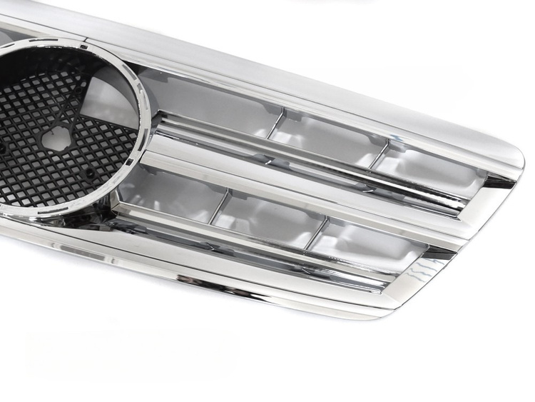 Grill Mercedes S-Class (W220) Facelift 2002 - 2005 │ Sportsgrill CL-stil - krom – bilde 3