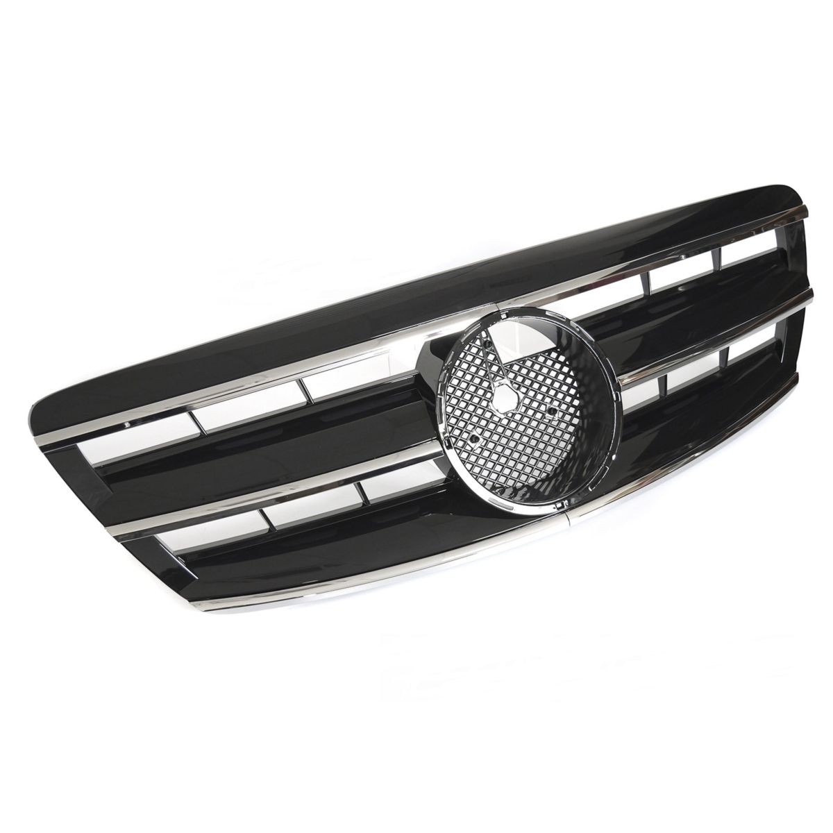 Grill Mercedes S-Class (W220) Facelift 2002 - 2006 │ Sportsgrill CL-stil - svart høyglans / krom