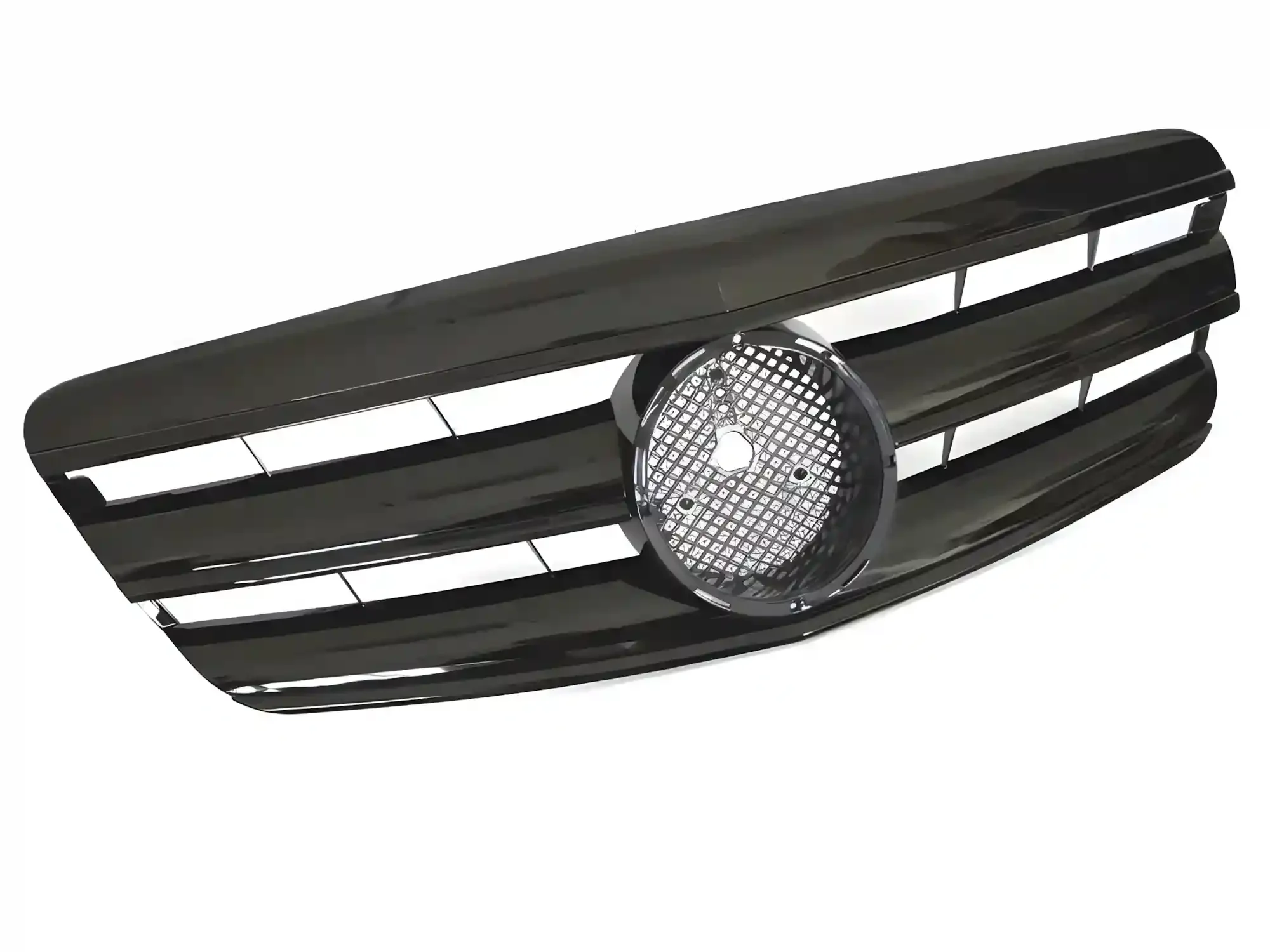 Grill Mercedes S (W221) 2005 – 2009 │ Sportsgrill GT-stil - svart høyglans