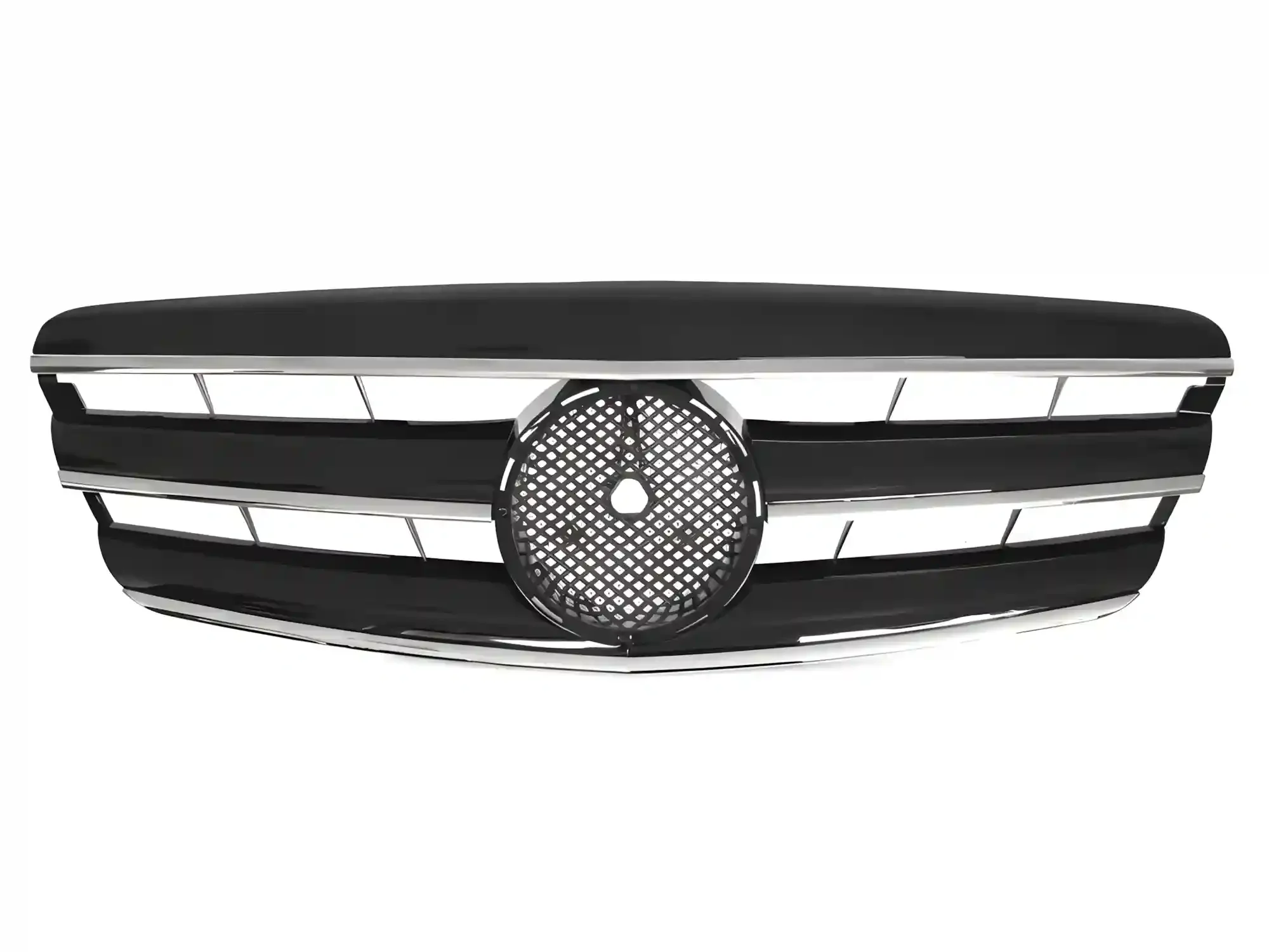 Grill Mercedes S (W221) 2005 – 2009 │ Sportsgrill GT-stil - svart / krom – bilde 2