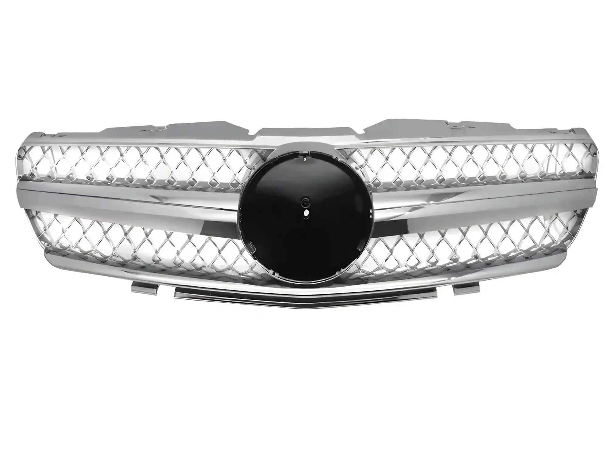 Grill Mercedes SL (R230) 2001 - 2006 │ Sportsgrill GT-stil - krom – bilde 2