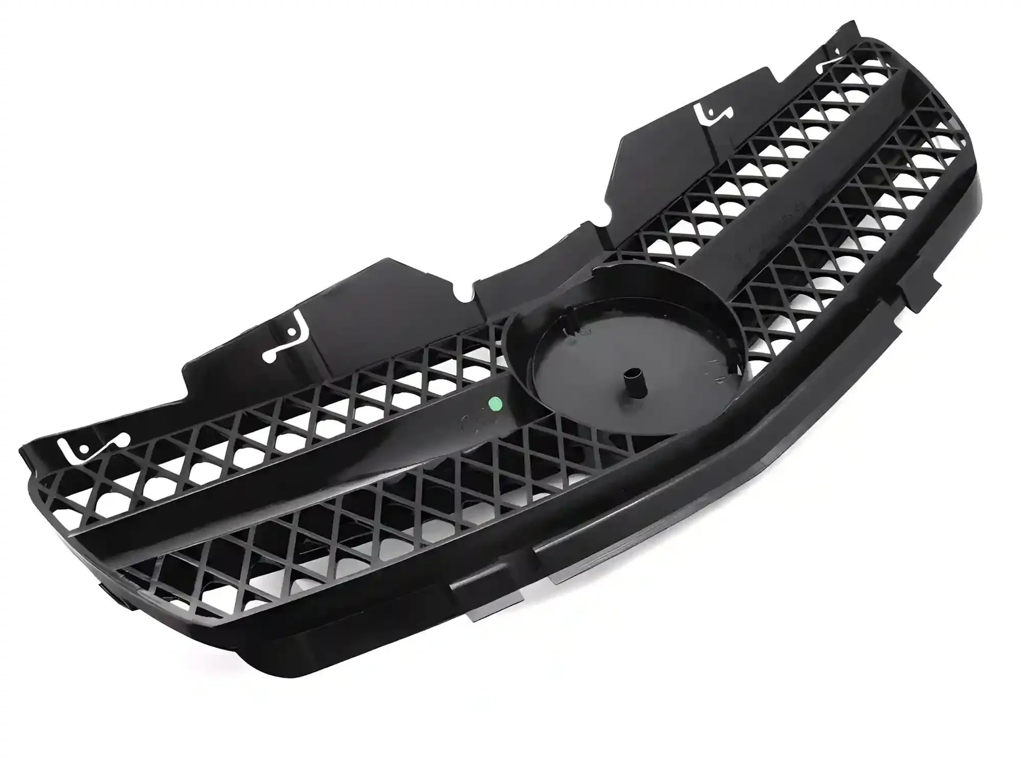 Grill Mercedes SL (R230) 2001 - 2006 │ Sportsgrill GT-stil - svart høyglans – bilde 4