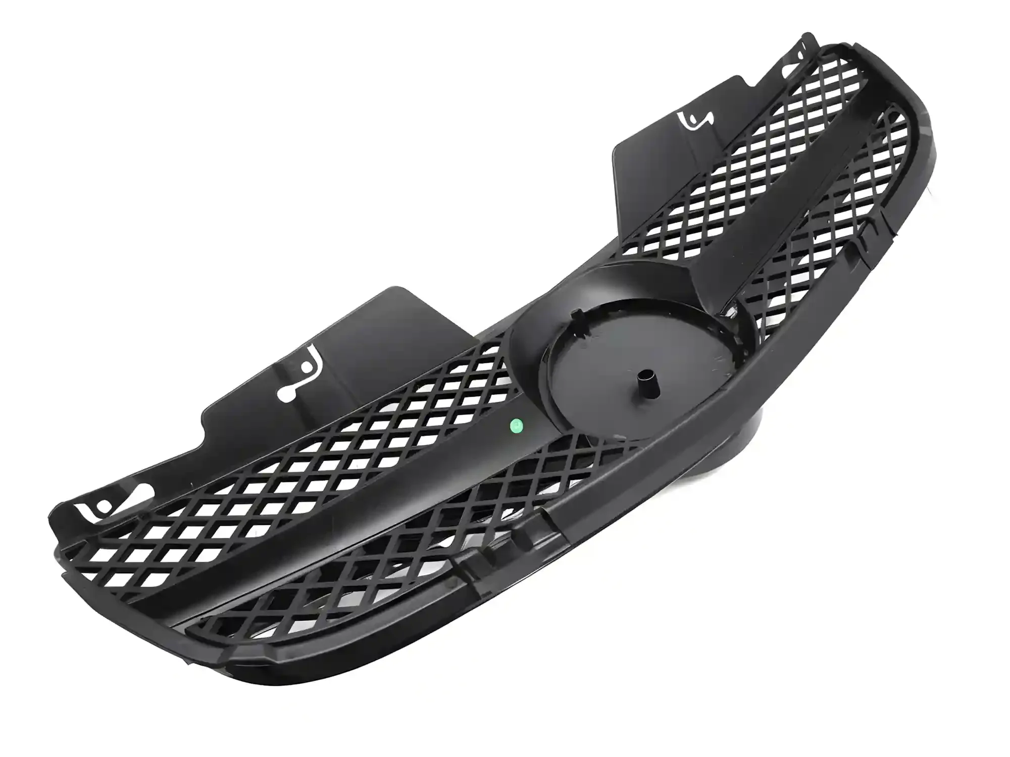 Grill Mercedes SL (R230) Facelift 2006 - 2008 │ Sportsgrill GT-stil - svart høyglans / krom – bilde 4