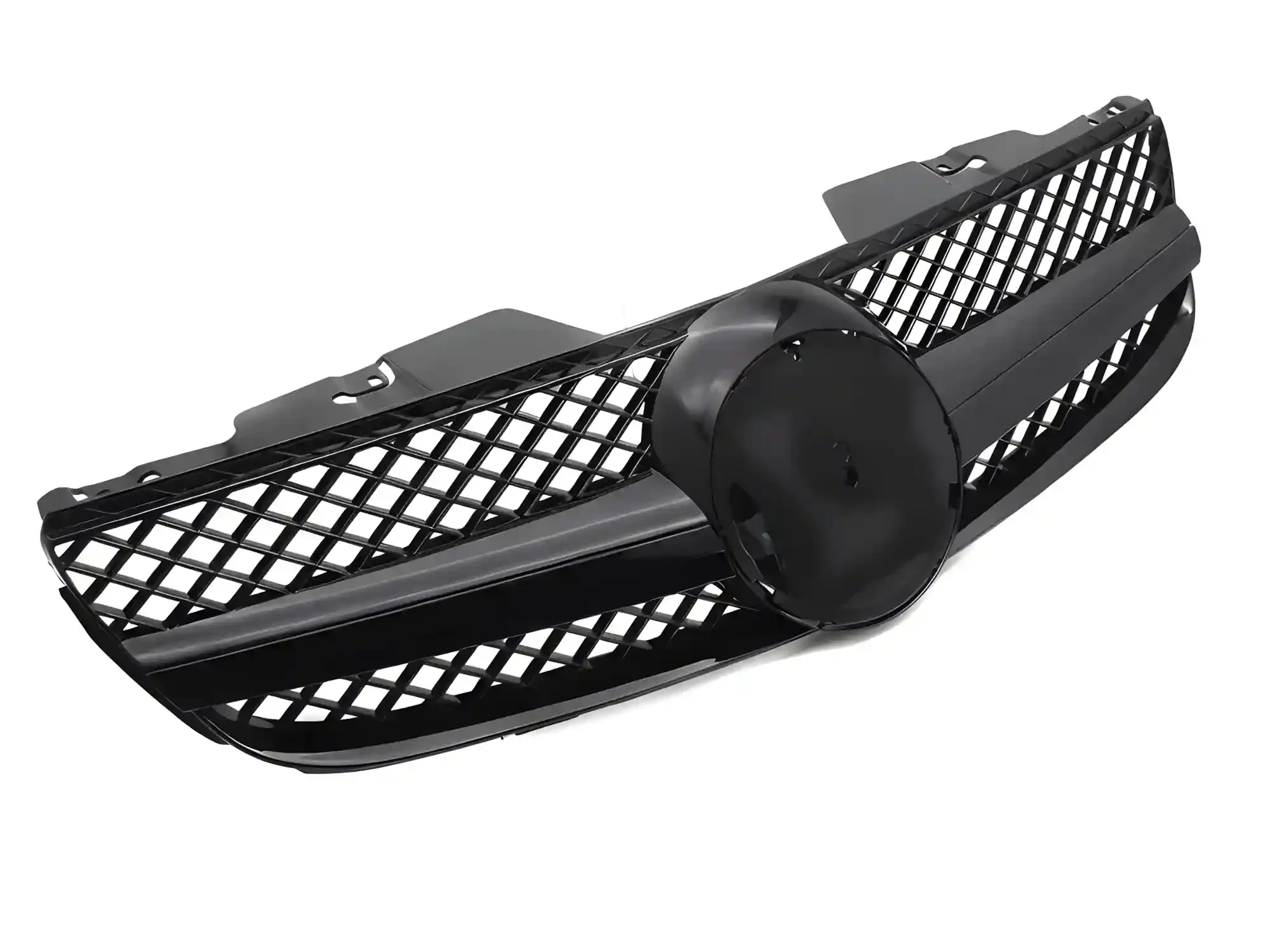 Grill Mercedes SL (R230) Facelift 2006 - 2008 │ Sportsgrill GT-stil - svart høyglans