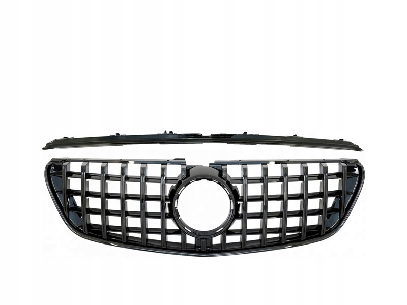 Grill Mercedes V-Class (W447) 2014 - 2019 │ Sportsgrill panamericana - svart høyglans